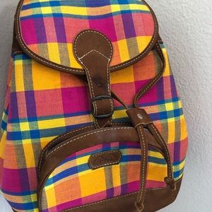 Colorful backpack